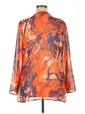Lane Bryant Outlet 3/4 Sleeve Blouse (view 2)