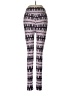 Lularoe Print Purple Leggings One size - photo 2