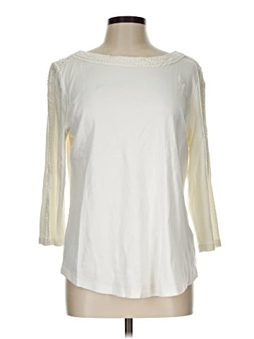 Karen Scott 3/4 Sleeve Top (view 1)