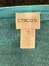 Chico's Teal Kimono Size XL (3) - photo 7