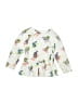 Monica + Andy 100% Cotton Ivory Long Sleeve T-Shirt Size 2T - photo 2