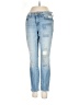 J Brand Hearts Blue Jeans Size 25 waist - photo 1