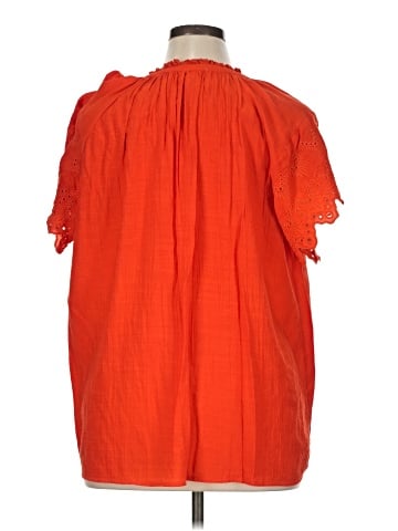 Chelsea & Theodore Short Sleeve Blouse (view 2)