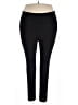 Daisy Fuentes Solid Black Active Pants Size 3X - photo 1