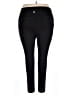 Daisy Fuentes Solid Black Active Pants Size 3X - photo 2
