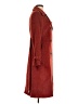 Max Mara Red Burgundy Wool Coat Size 6 - photo 4