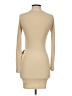 Superdown Solid Tan Cocktail Dress Size XS - photo 2