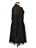 Maule 100% Polyester Polka Dots Black Casual Dress Size L - photo 4