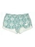Ivory Ella Paisley Teal Shorts Size 14 (estimated) - photo 1