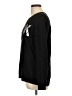 Autumn Cashmere 100% Cashmere Graphic Black Cashmere Pullover Sweater Size L - photo 5