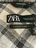 Zara Plaid Gray Coat Size S - photo 6