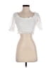 Unbranded 100% Polyester White 3/4 Sleeve Blouse Size S - photo 1