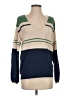 Liverpool Los Angeles Color Block Blue Pullover Sweater Size S - photo 1