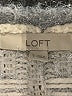 Ann Taylor LOFT Chevron-herringbone Silver Pullover Sweater Size S - photo 7