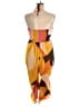 ELOQUII 100% Polyester Color Block Yellow Jumpsuit Size 14 - photo 2