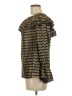 MICHAEL Michael Kors 100% Polyester Gold 3/4 Sleeve Blouse Size M - photo 5