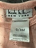 Nicole Miller Tan Short Sleeve Onesie Size 0-3 mo - photo 3