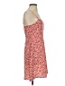 Aqua 100% Polyester Hearts Red Casual Dress Size S - photo 4