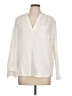 Gap Ivory Long Sleeve Blouse Size L - photo 1