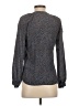 Tucker Graphic Gray Long Sleeve Blouse Size S (estimated) - photo 2