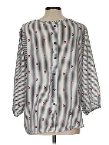 Jon & Anna 3/4 Sleeve Blouse (view 2)
