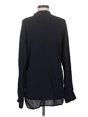 Polo by Ralph Lauren Long Sleeve Silk Top (view 2)