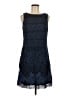 Eliza J Paisley Blue Cocktail Dress Size 8 - photo 1