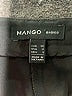 Mango Solid Black Dress Pants Size 4 - photo 4