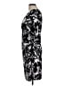 I.N. Studio Print Black Casual Dress Size 10 - photo 5