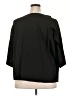 Shein Curve 100% Polyester Black 3/4 Sleeve Blouse Size 3X - photo 2