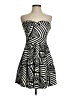 Ixia Graphic Black Cocktail Dress Size S - photo 1