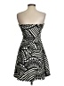 Ixia Graphic Black Cocktail Dress Size S - photo 2