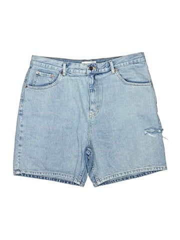 Topshop Denim Shorts (view 1)