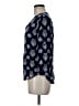 Fun2Fun 100% Rayon Blue 3/4 Sleeve Blouse Size M - photo 5
