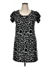 En Focus Studio Animal Print Black Casual Dress Size 14 - photo 1