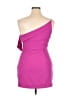 Superdown 100% Polyester Solid Pink Cocktail Dress Size XL - photo 2