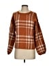 Z Supply Plaid Brown Pullover Sweater Size S - photo 1