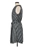 Apt. 9 100% Polyester Stripes Black Casual Dress Size M - photo 5