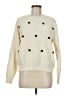 NANETTE Nanette Lepore Stars Ivory Pullover Sweater Size M - photo 1