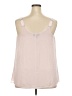 Lane Bryant 100% Polyester Pink Sleeveless Blouse Size 18 - photo 2