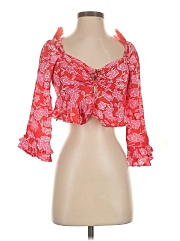 Rahi 3/4 Sleeve Blouse (view 1)