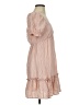 E&M Collection Checkered-gingham Pink Casual Dress Size S - photo 4