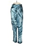Pete & Greta Johnny Was 100% Rayon Tie-dye Blue Teal Active Pants Size S - photo 1