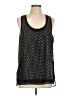 Pretty Rebellious Black Sleeveless Blouse Size L - photo 1