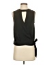 Express Black Sleeveless Blouse Size XS - photo 1