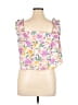 Assorted Brands 100% Polyester Pink Sleeveless Blouse Size L - photo 2