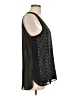 Pretty Rebellious Black Sleeveless Blouse Size L - photo 4