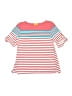 Ruby Rd. Stripes Pink Short Sleeve Top Size S (kids) - photo 1