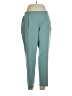 Jockey Solid Teal Active Pants Size L - photo 1