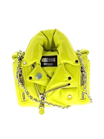Moschino Patent Leather Biker Crossbody Bag (view 1)